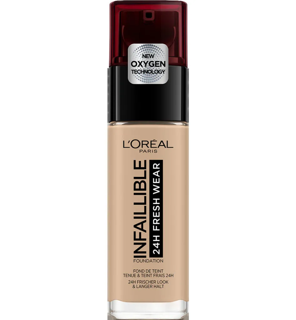 L'Oréal Infallible foundation 145 beige rose (1 stuk)