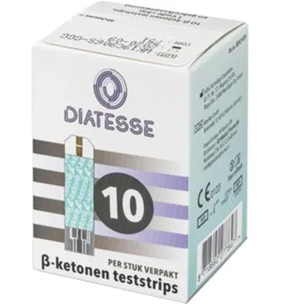 Diatesse Ketone teststrips (10 stuks)