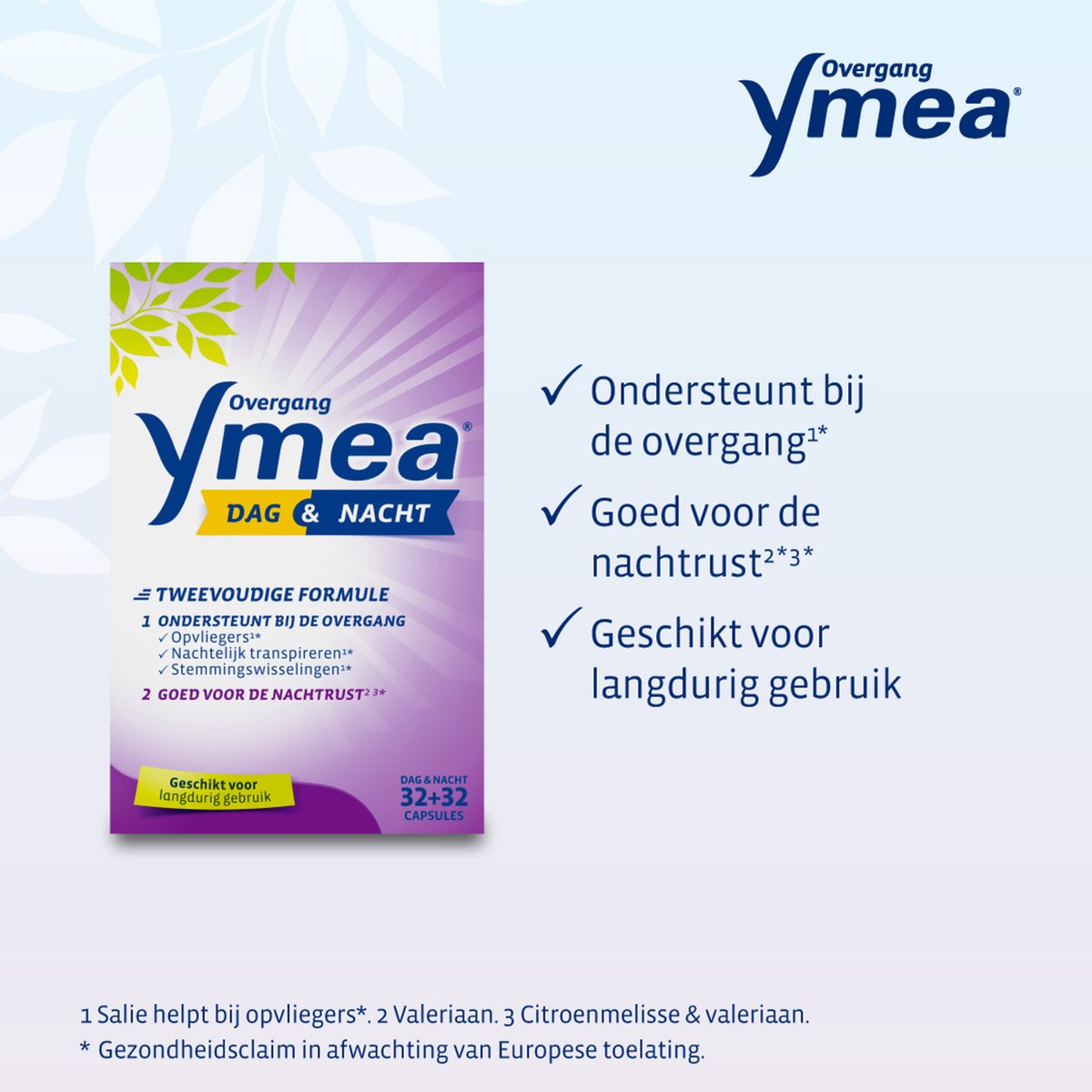 Ymea Overgang Dag & Nacht (64 capsules) - image 2