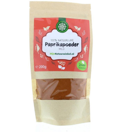 Mijnnatuurwinkel Paprika poeder (200 gr)