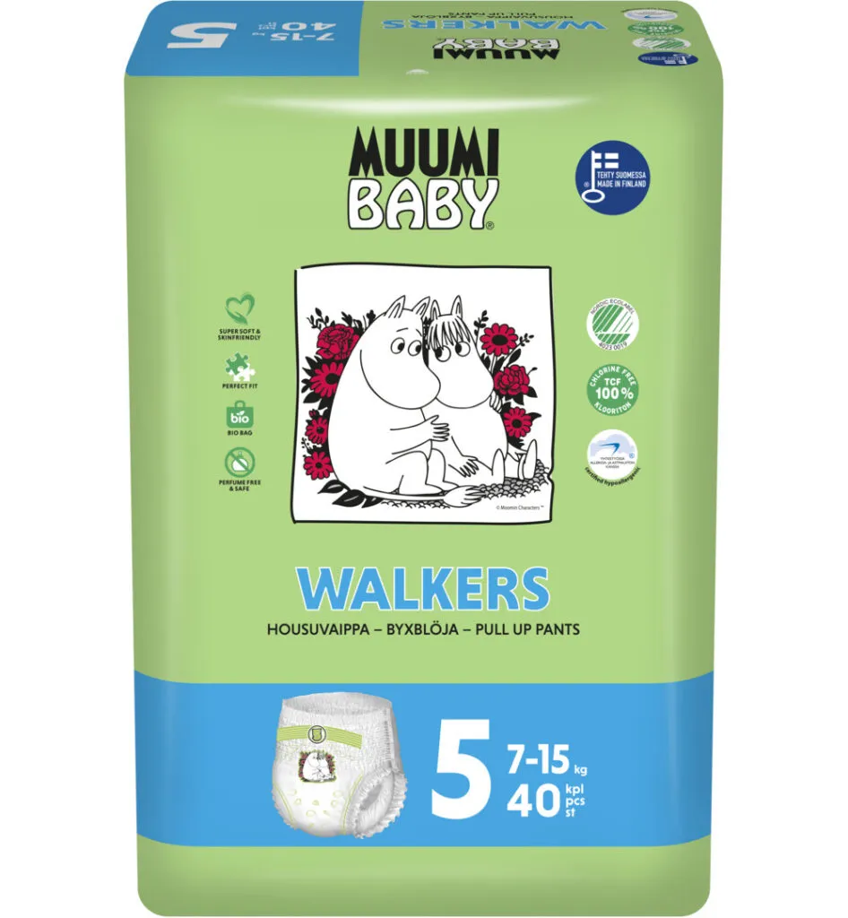 Muumi Baby Baby luierbroekje 5 10-15kg (38 stuks)