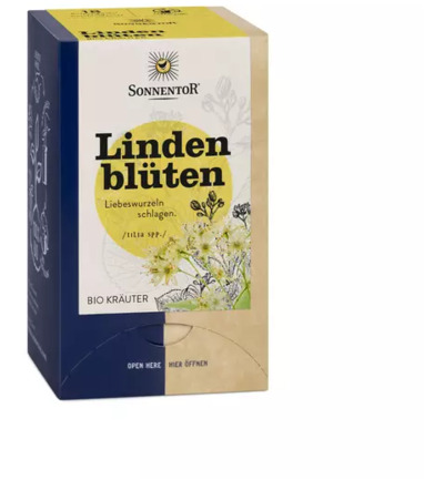 Sonnentor Lindebloesem Thee Bio (18 stuks)