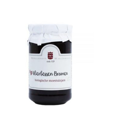 Marienwaerdt Moestuinjam bramen en vlierbessen bio (250 gr)