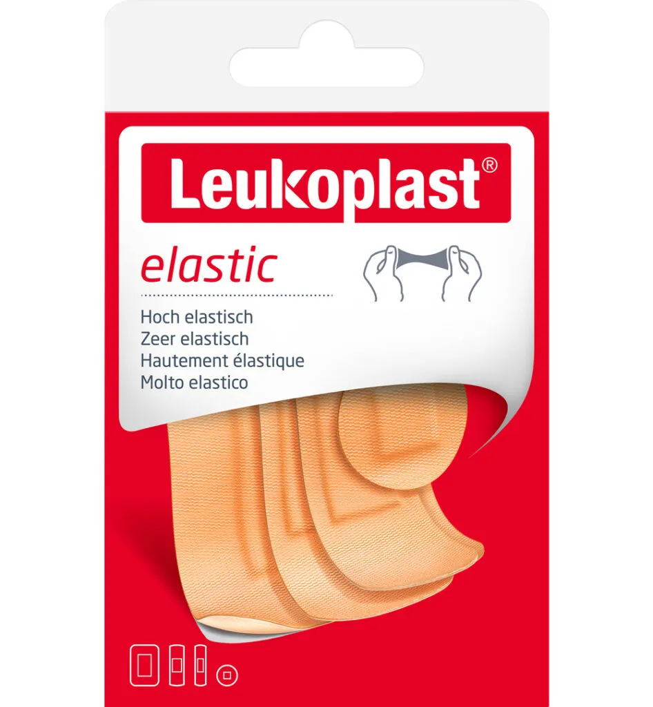 Leukoplast Pleister elastic mix (40 stuks)