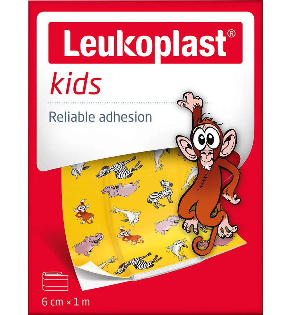Leukoplast Pleister kids 1m x 6 cm (1 stuk)