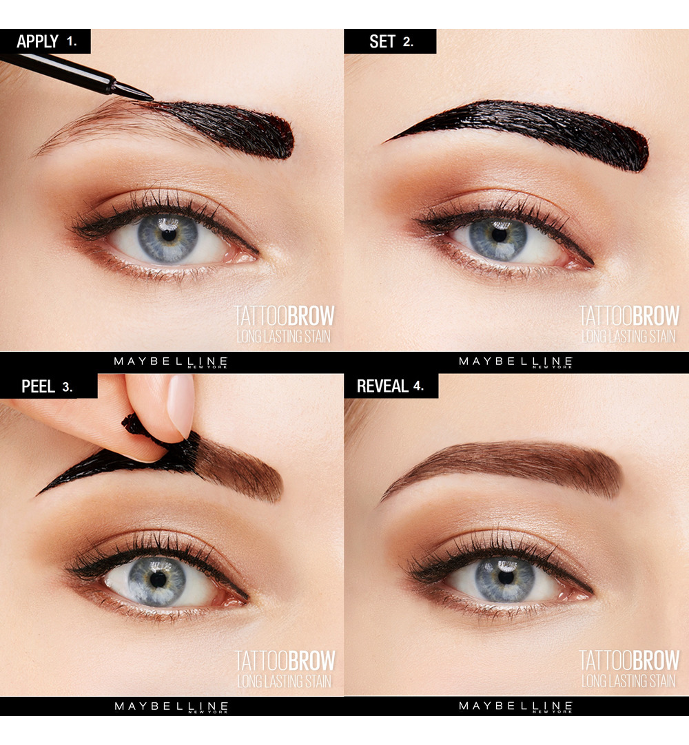 Maybelline New York Tattoo brow gel tint 25 chocolate (5 gr) - image 5