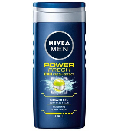 Nivea Men power refresh douchegel (250 ml)