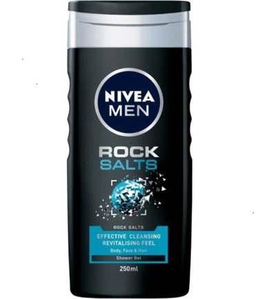 Nivea Men rock salts douchegel (250 ml)