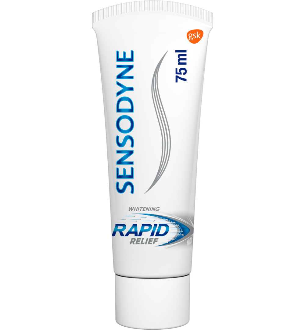 Sensodyne Tandpasta rapid relief whitening (75 ml)