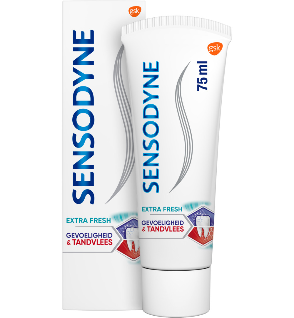 Sensodyne Tandpasta sensitivity & gum extra fresh (75 ml)