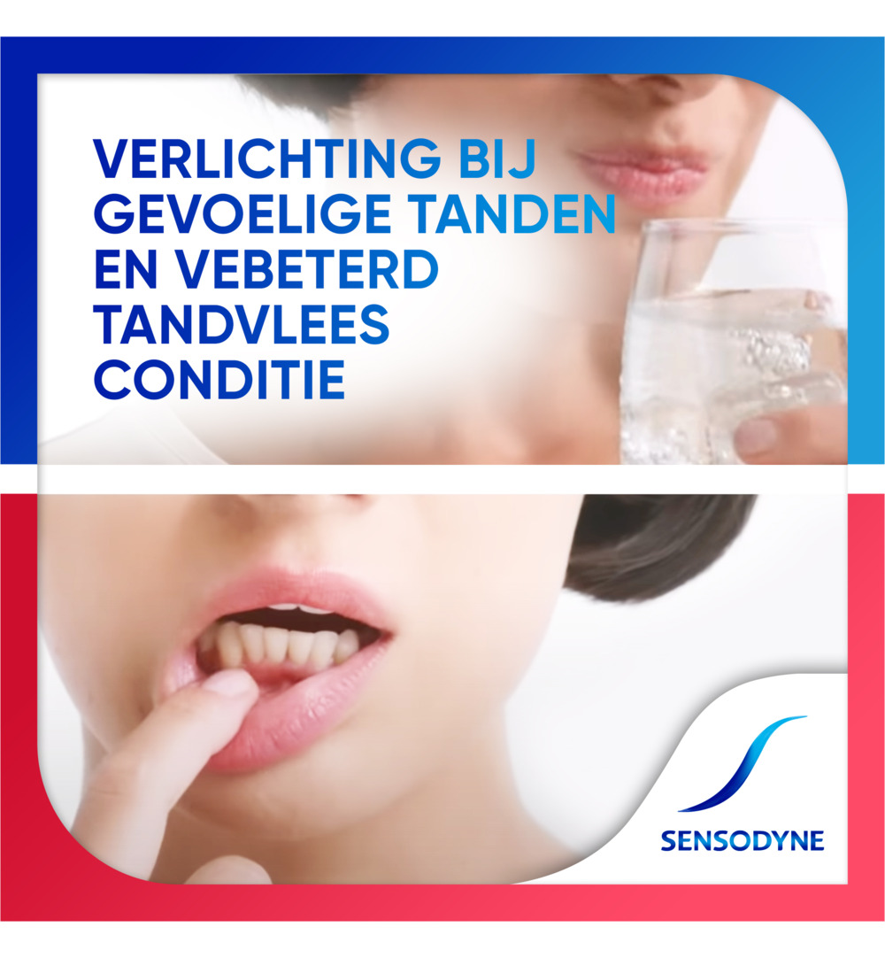 Sensodyne Tandpasta sensitivity & gum whitening (75 ml) - image 4