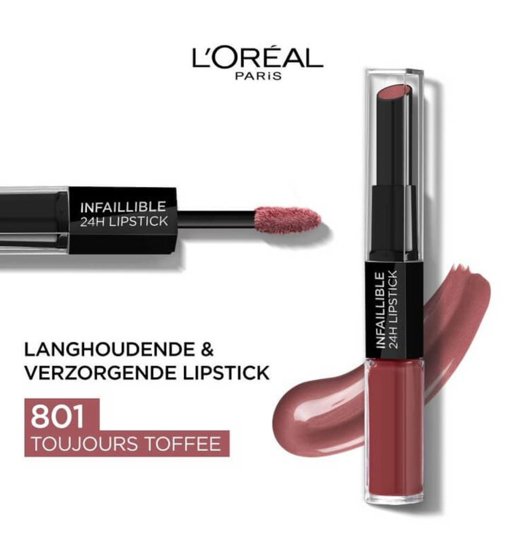 L'Oréal Infaillible lipstick 801 (1 stuk) - image 3