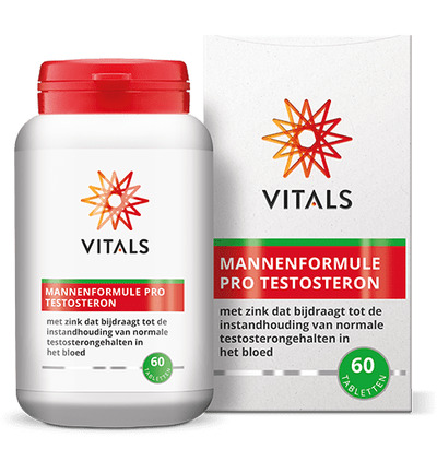 Vitals Mannenformule pro testosteron vit (60 tabletten)