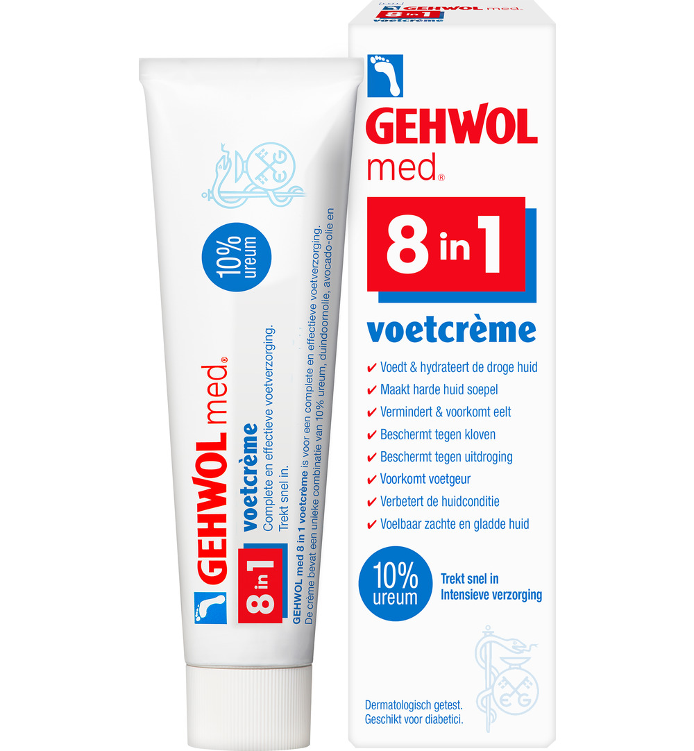 Gehwol 8-in-1 Voetcreme (75 ml)
