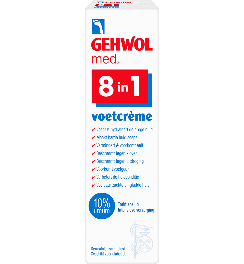 Gehwol 8-in-1 Voetcreme (75 ml)