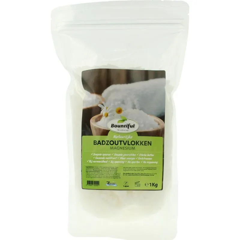 Bountiful Magnesium badzoutvlokken (1000 gr)