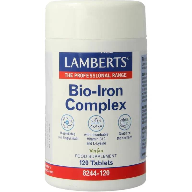 Lamberts Bio Iron Complex (120 tabletten)