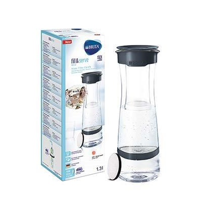 Brita Waterfilterkaraf fresh black (1 stuk)