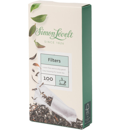 Simon Levelt Theefilter 1 Kop Papier (100 stuks)