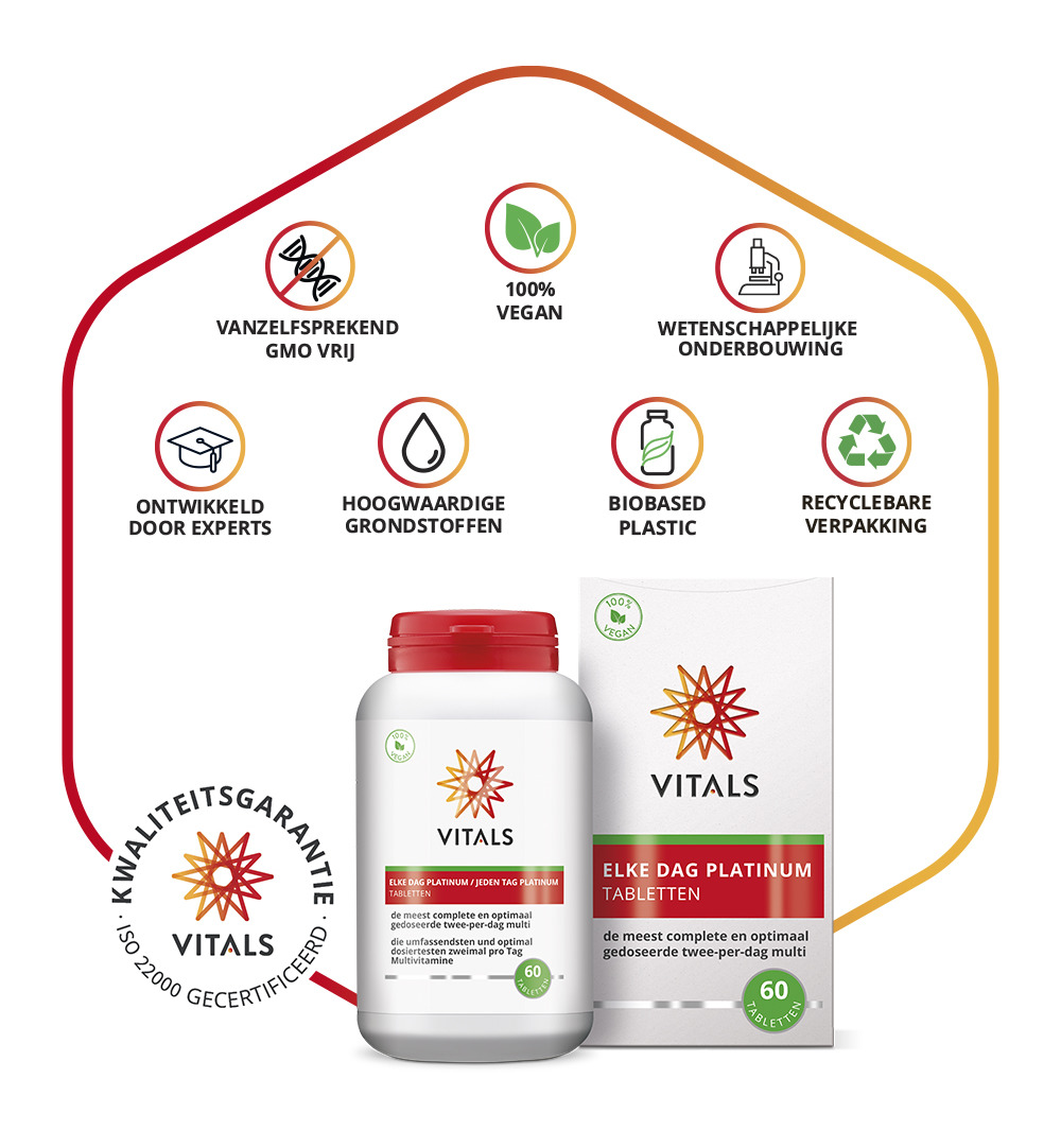 Vitals Elke Dag Platinum (60 tabletten) - image 4