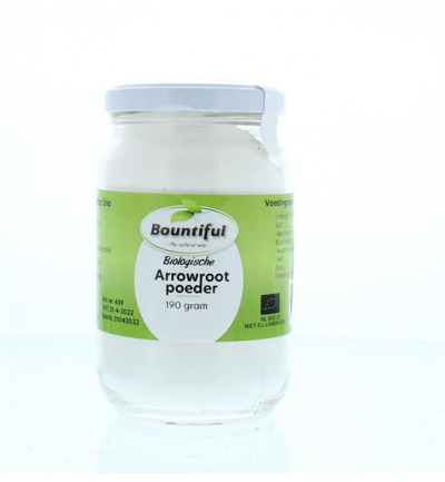 Bountiful Arrowroot Poeder Bio (190 gr)