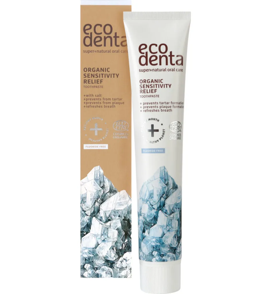 Ecodenta Tandpasta organic gevoelige tanden (75 ml)