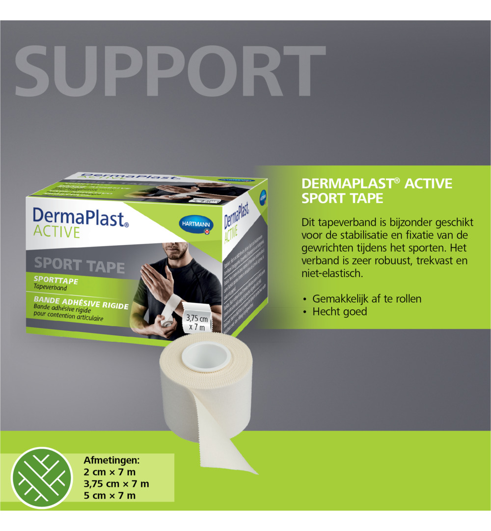 Dermaplast Active Sporttape M (1 stuk) - image 2