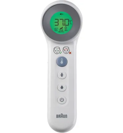 Braun Voorhoofdthermometer Bnt 400We (1 stuk)