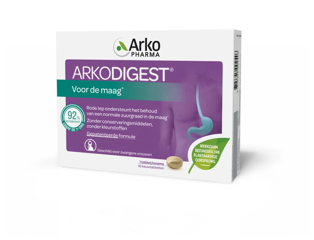 Arkocaps Arkodigest (16 kauwtabletten)