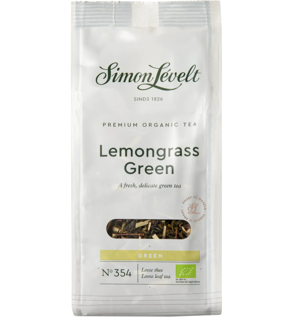 Simon Levelt Lemongrassgreen tea bio (90 gr)