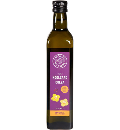 Your Organic Nature Koolzaadolie Bio (500 ml)