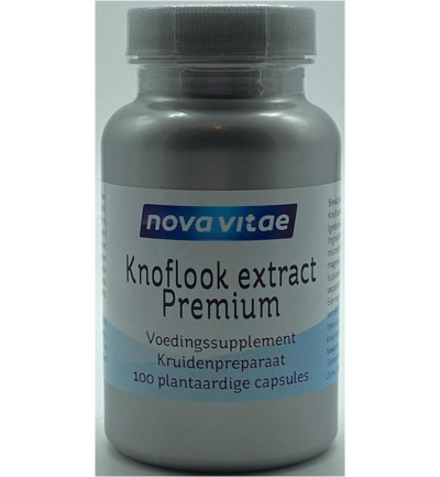 Nova Vitae Knoflook extract premium (100 vega capsules)