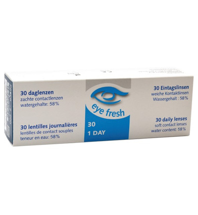 Eye Fresh Daglenzen -0.50 (1 x 30 stuks)