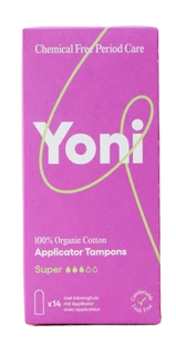 Yoni Tampons Super Met Applicator (14 stuks)