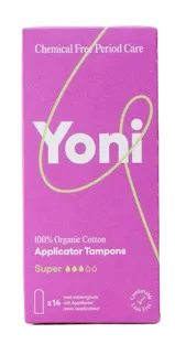 Yoni Tampons Super Met Applicator (14 stuks)