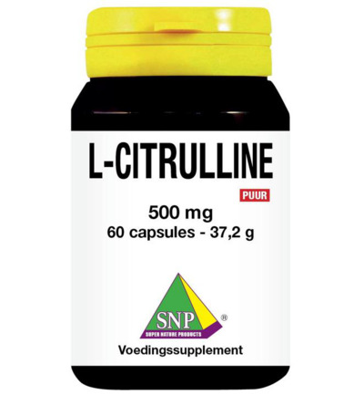 Snp L Citrulline 500 mg puur (60 capsules)