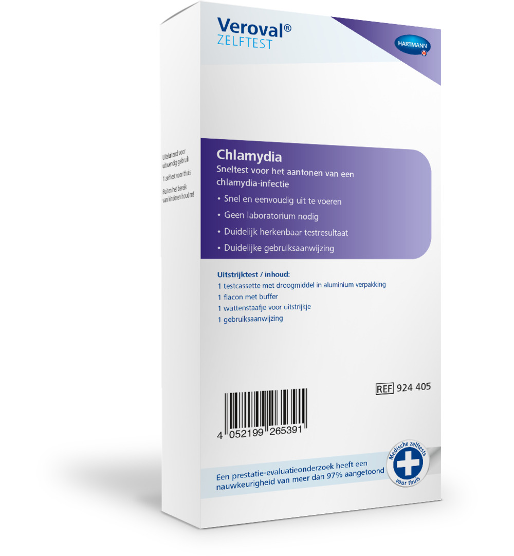 Veroval Zelftest Chlamydia Voor Vrouwen (1 stuk)