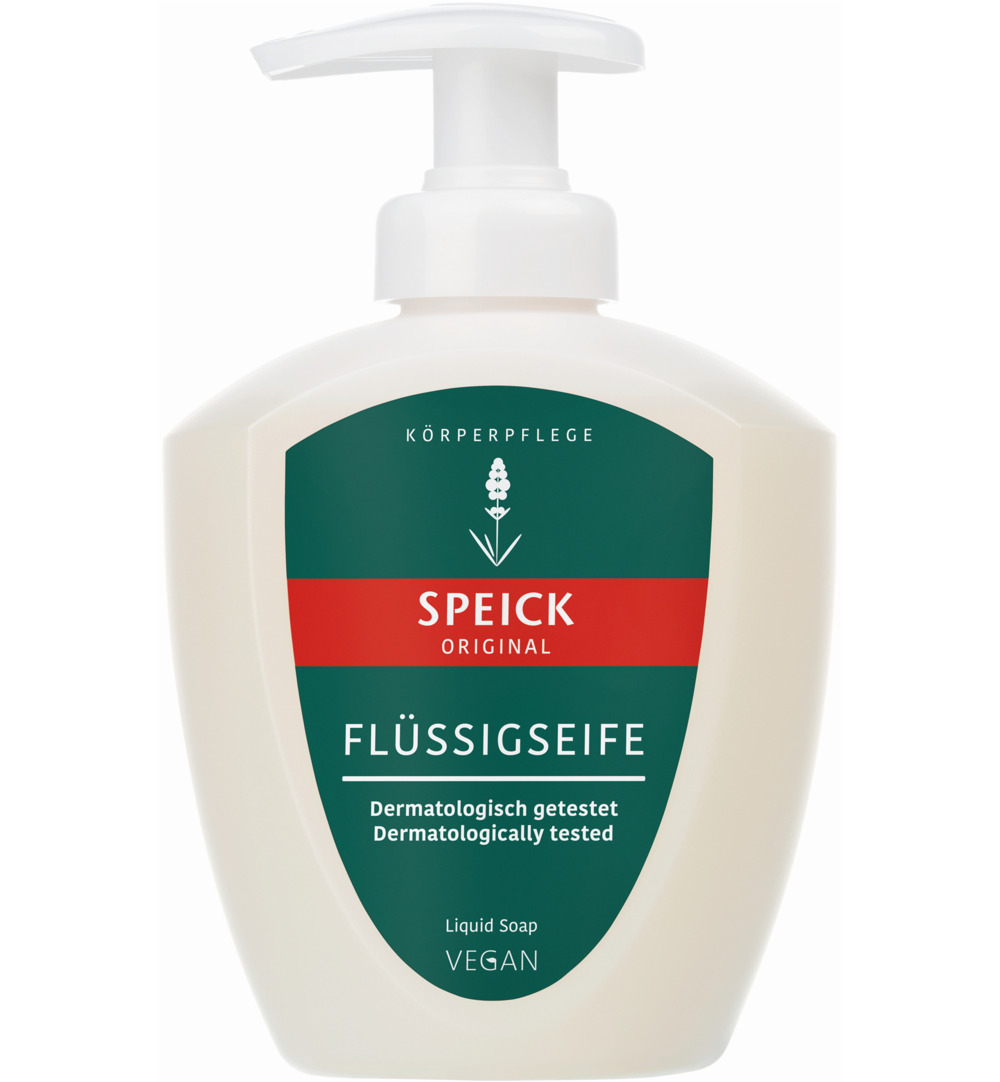 Speick Original vloeibare zeep in pomp (300 ml)