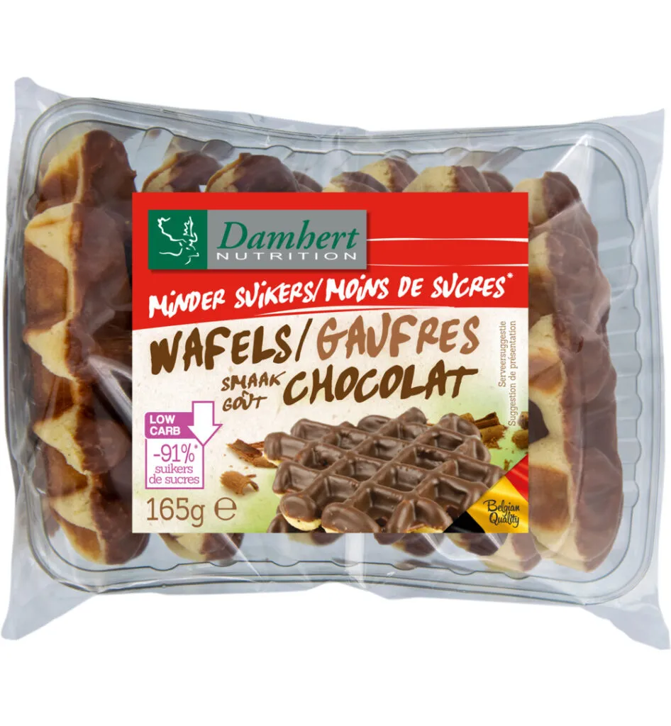 Damhert Wafel Chocoladesmaak (165 gr)