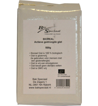 Bioreal Gist Gedroogd Bio (500 gr)