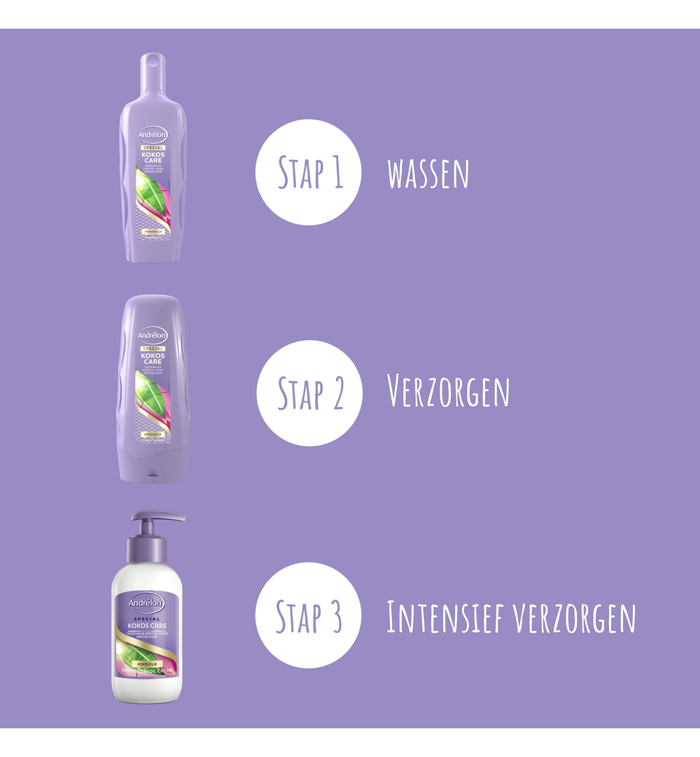 Andrelon Conditioner Kokos Care (300 ml) - image 4