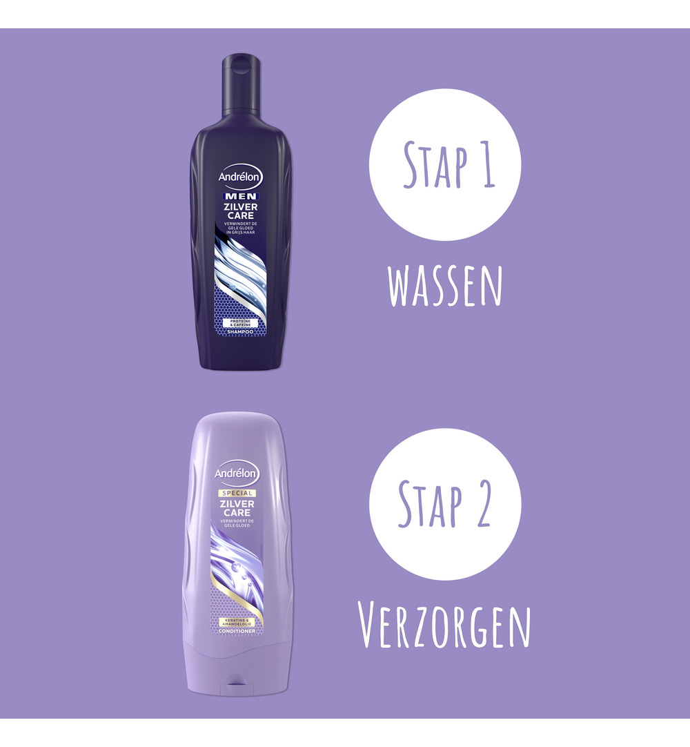 Andrelon Special Shampoo Zilver Men (300 ml) - image 4