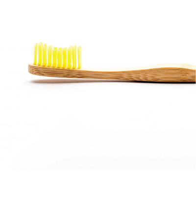 The Humble Co. Tandenborstel bamboe medium geel (1 stuk) - image 2