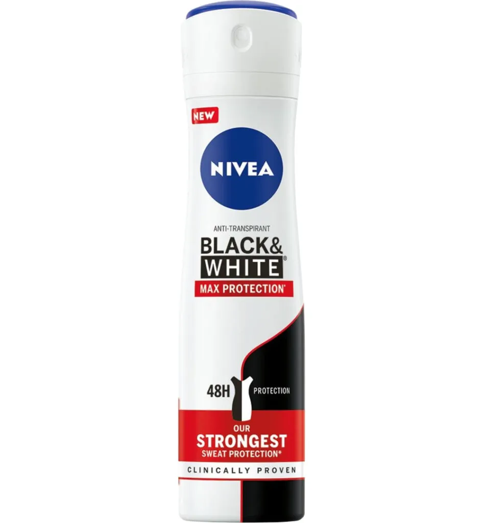 Nivea Deodorant spray black & white max protection (150 ml)