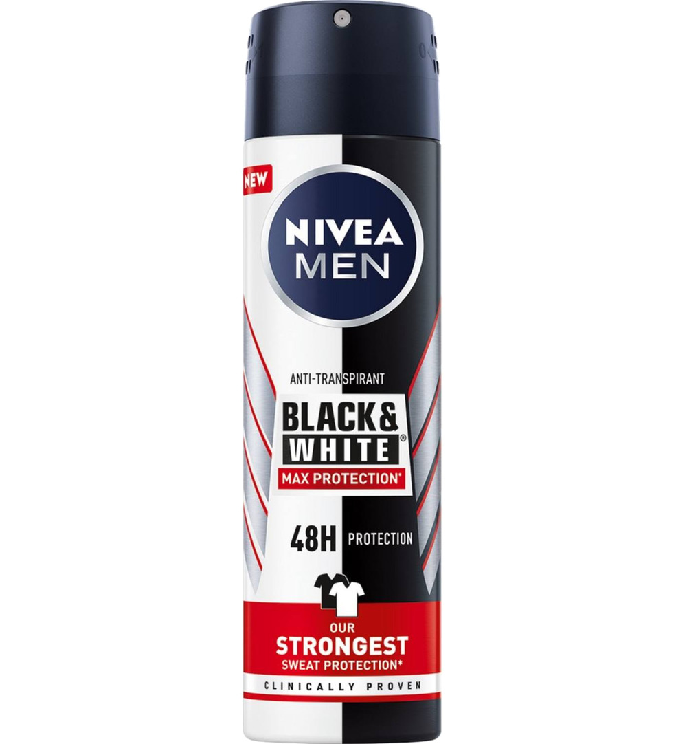 Nivea Men deodorant spray black & white max protection (150 ml)