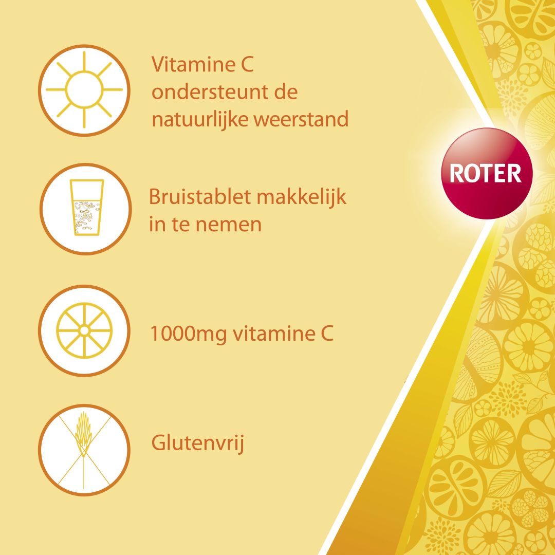 Roter Immuun bruistabletten met Vitamine C & D duopack (20 stuks) - image 2