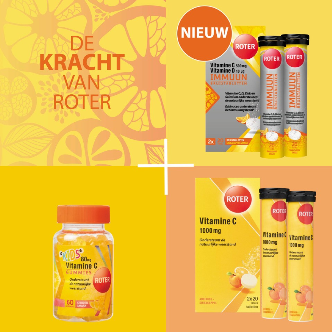 Roter Immuun bruistabletten met Vitamine C & D duopack (20 stuks) - image 4