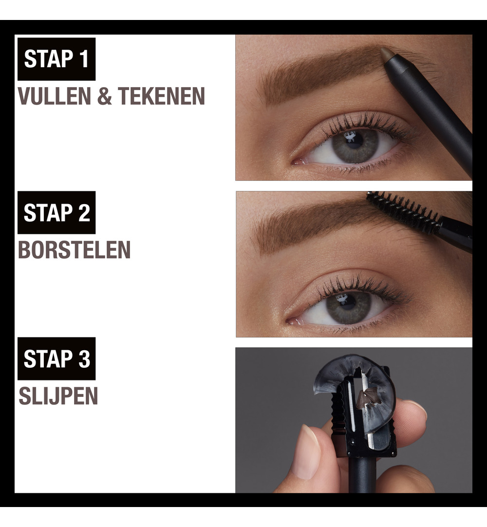 Maybelline New York Tattoo row 36h deep brown 07 (1 stuk) - image 7