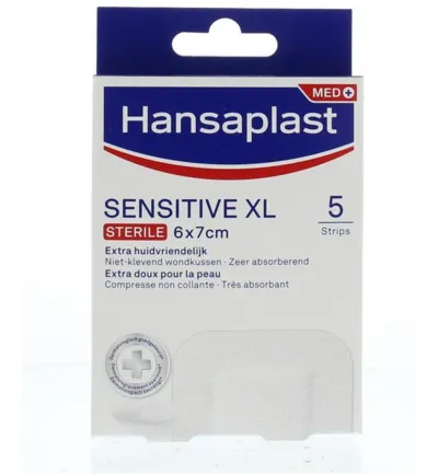 Hansaplast Pleister sensitive XL (5 stuks)