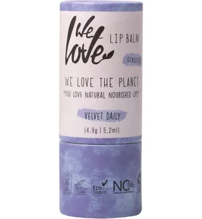 We Love Lipbalm Velvet Daily (4,9 gr)